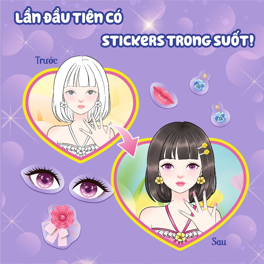 Sách Trang Điểm Công Chúa Nhật Bản Mori _MEGA
