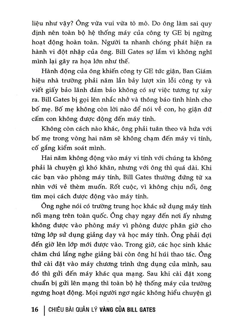 Chiêu Bài Quản Lý Vàng Của Bill Gates