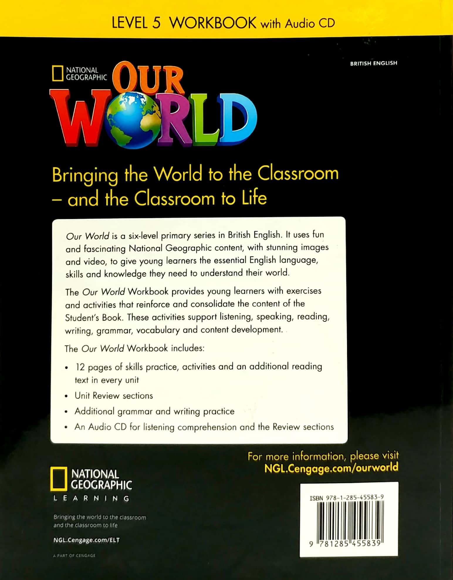 Our World British English Level 5: Workbook With Audio CD