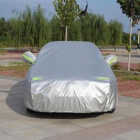Bạt che phủ xe ô tô 5 chỗ Toyota Corolla Altis chống nắng mưa bụi bẩn, bạt trùm xe hơi vải dù 3 lớp chống nóng 