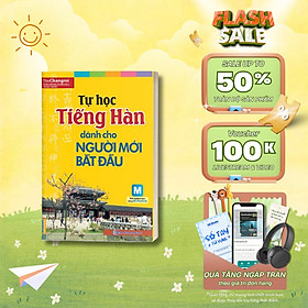Sách - Tự học tiếng Hàn cho người mới bắt đầu Mcbooks