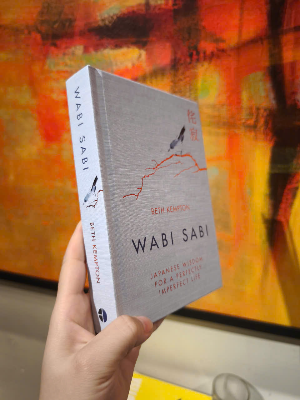 Sách - Wabi Sabi: Japanese Wisdom for a Perfectly Imperfect Life by Beth Kempton-Hardcover/Meditation Book-Ngoại Văn Nhập Khẩu