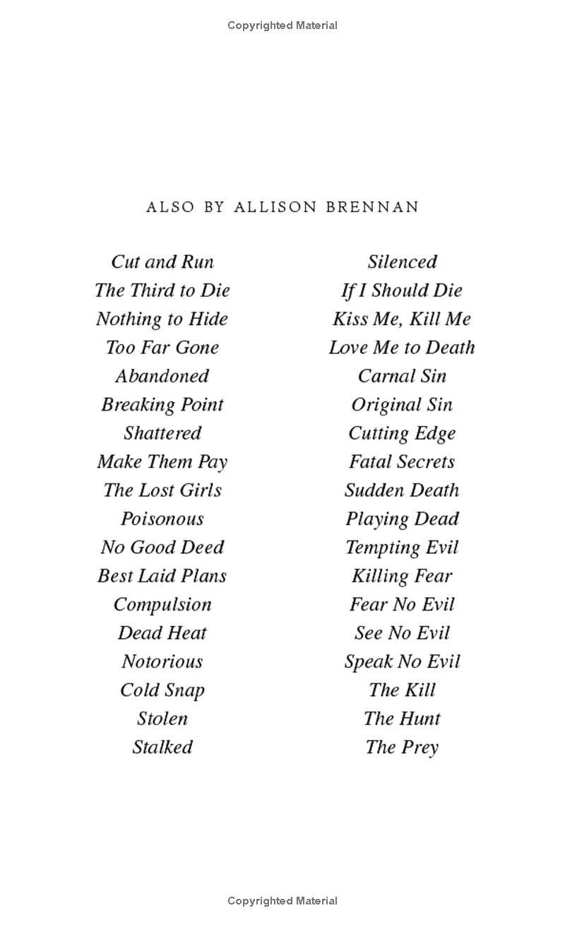 Lucy Kincaid Novels 17: Cold As Ice