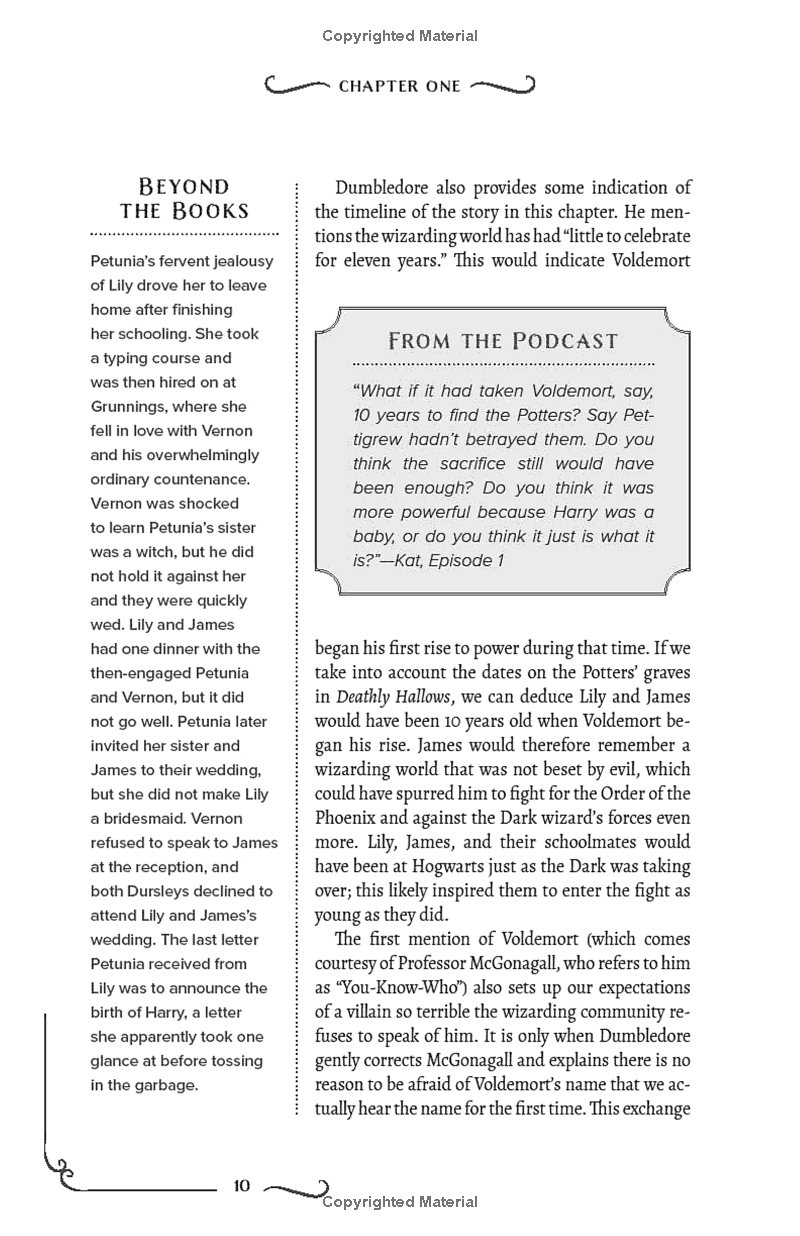 The Unofficial Harry Potter Companion Volume 1: Sorcerer