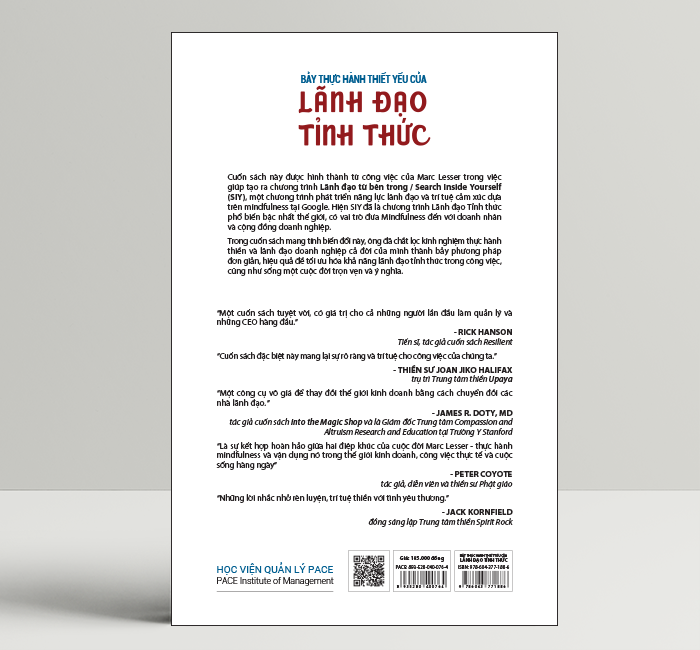 Bảy Thực Hành Thiết Yếu Của Lãnh Đạo Tỉnh Thức(Seven Practices of a Mindful Leader) - PACE185