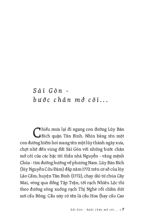 Sài Gòn - Đi Qua Ký Ức - TRE