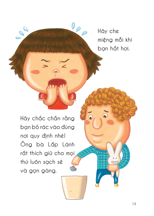 Sách Nuôi dưỡng tâm hồn - Bộ Thỏ Con (Lứa tuổi 2+)