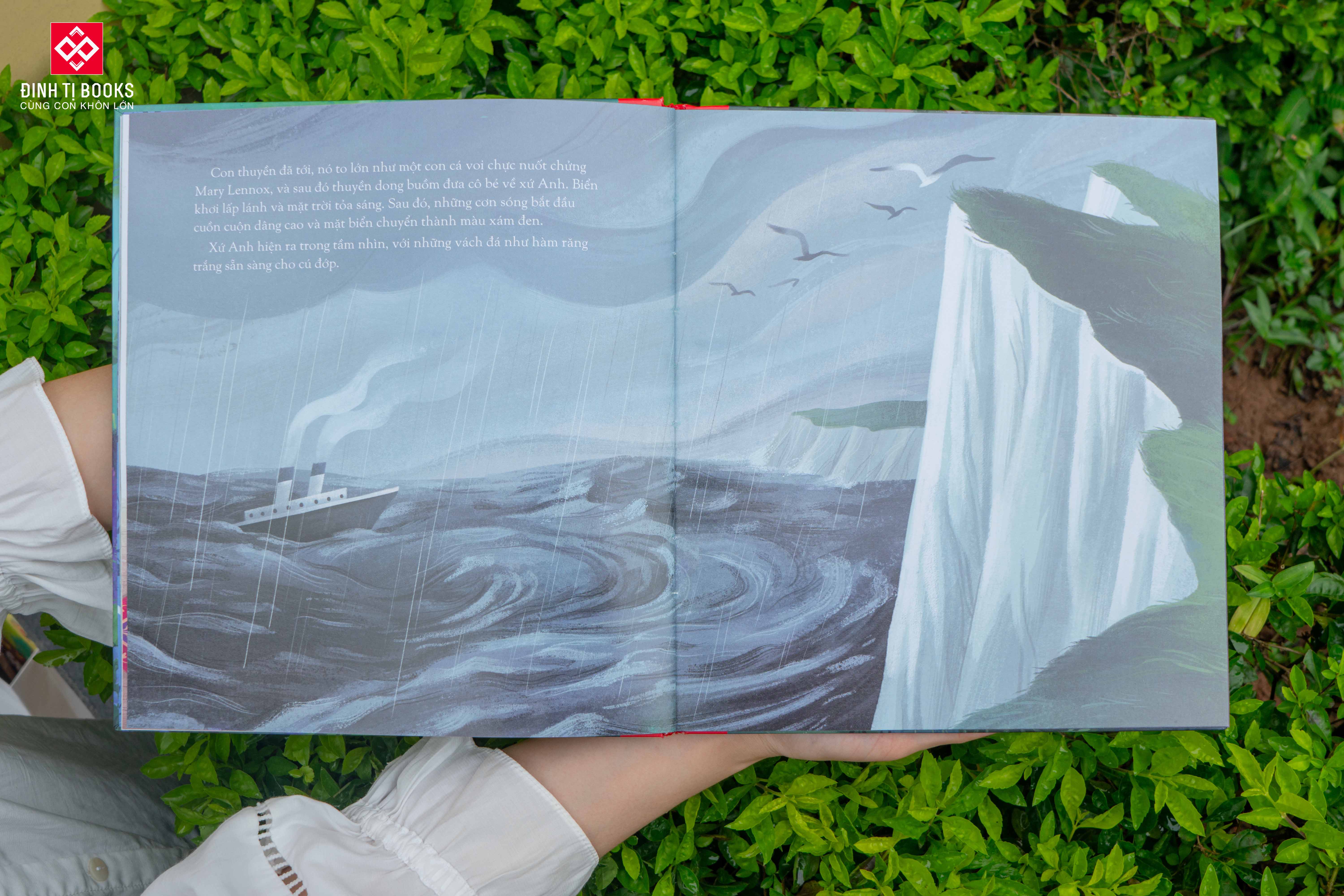 Sách - Illustrated Special Edition - Khu vườn bí mật - Đinh Tị Books