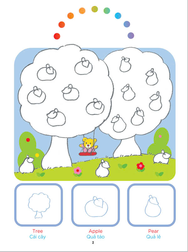 Sách - Sticker And Color - Tô Màu Và Bóc Dán - ndbooks