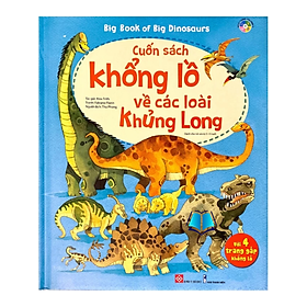 Sách - Cuốn sách khổng lồ về các loài khủng long