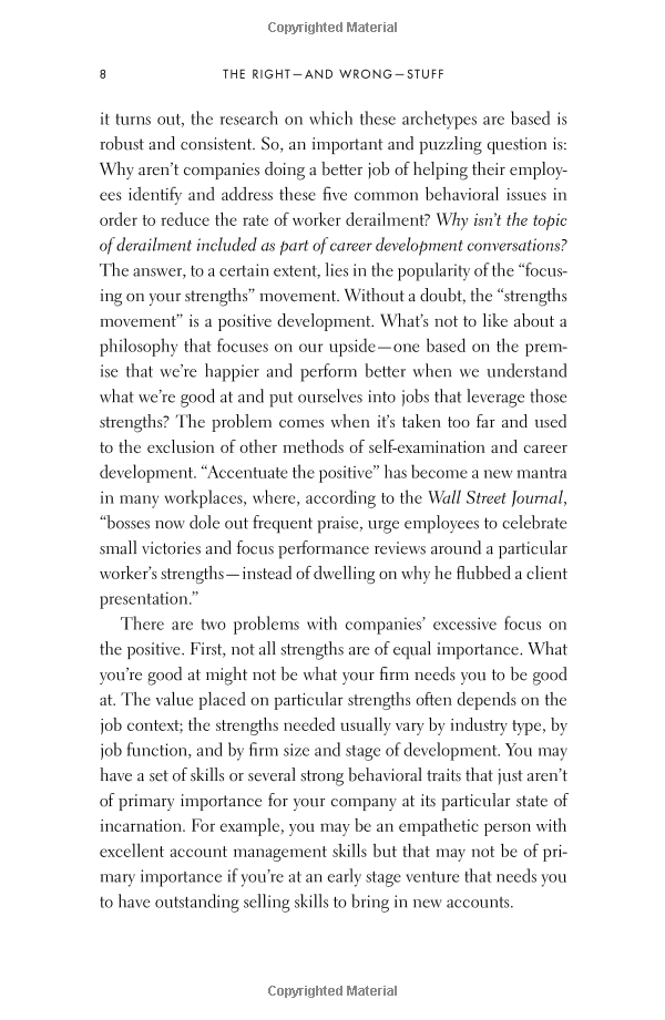 The Right And Wrong Stuff: How Brilliant Careers Are Made And Unmade