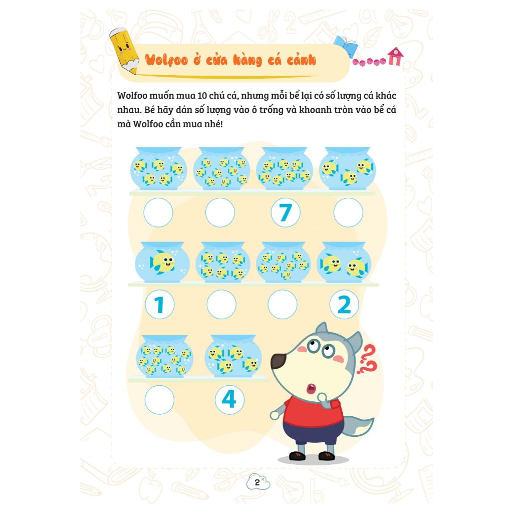 Sách - Combo 4 Cuốn WOLFOO Khám Phá Toán Học Vui