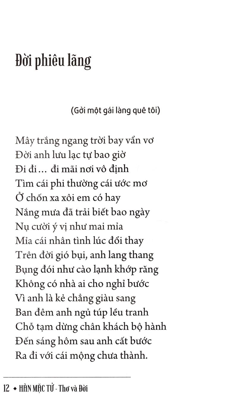 Hàn Mạc Tử - Thơ Và Đời
