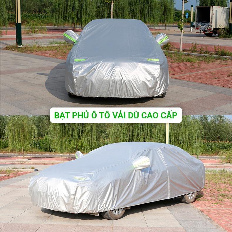 Bạt che phủ xe ô tô Mazda 3, Bạt trùm xe hơi 4 chỗ 5 chỗ cao cấp cách nhiệt, chống nóng, chống thấm