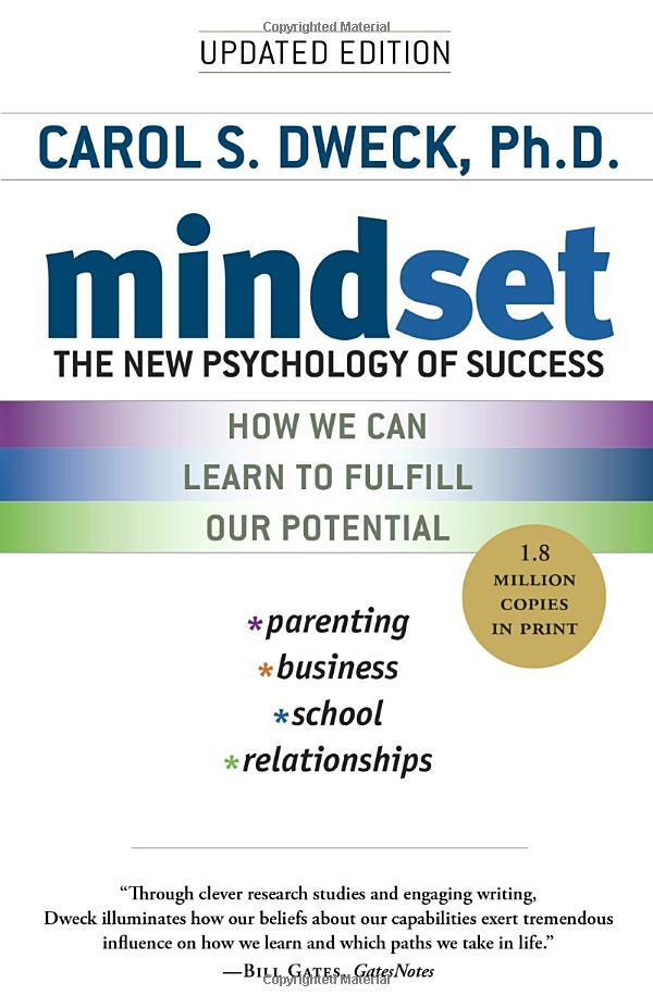 Mindset : The New Psychology of Success (How We Can Learn To Fulfill Our Potential)