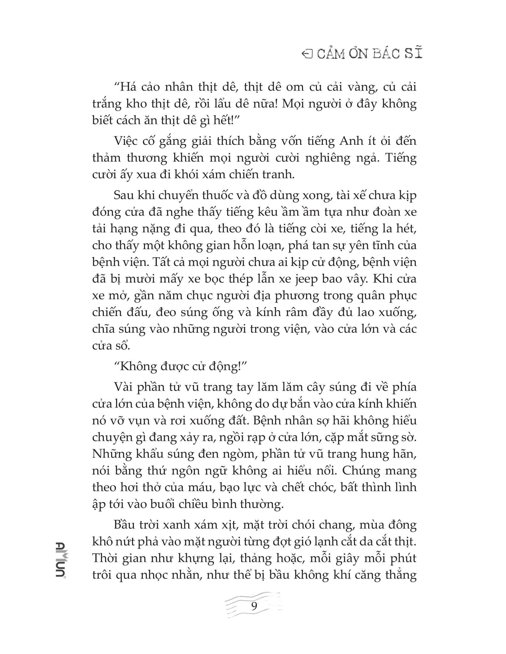 Cảm Ơn Bác Sĩ