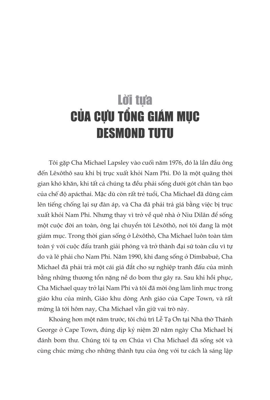 Cứu chuộc quá khứ - Hành trình từ chiến binh tự do đến người chữa lành