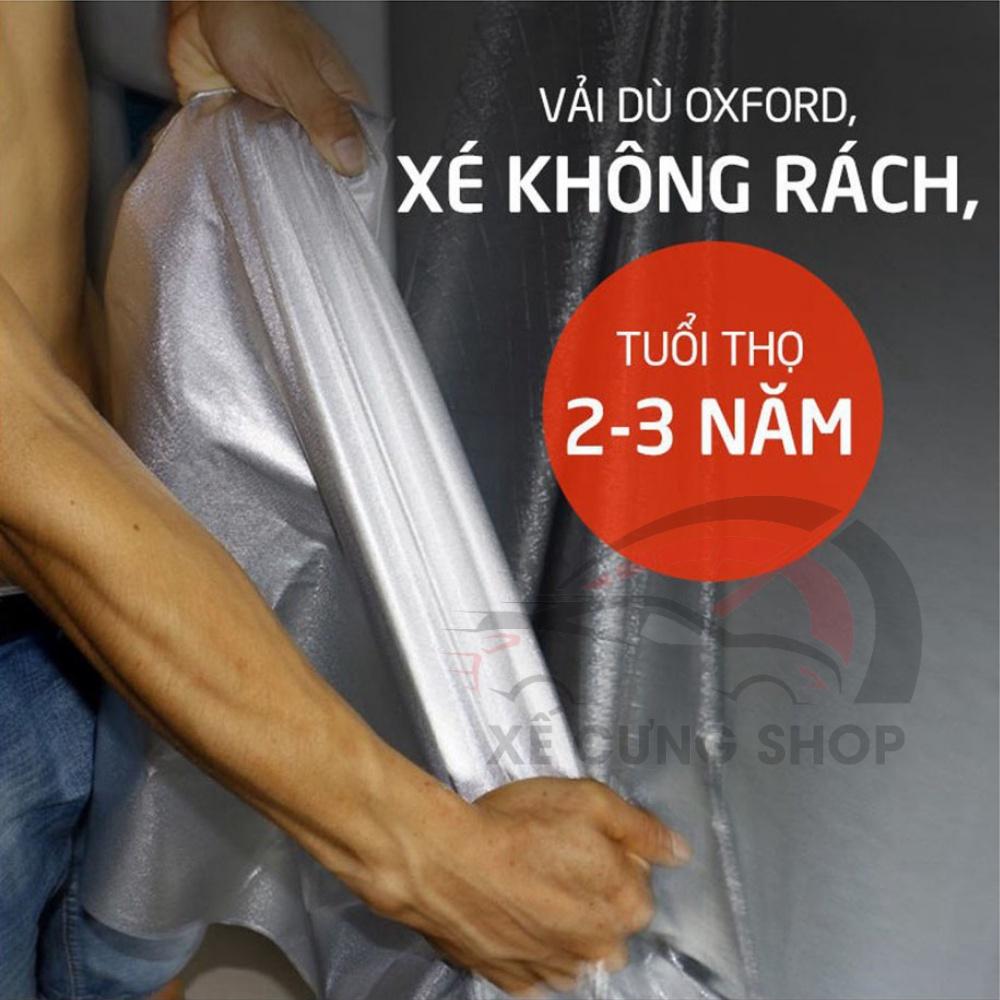 Bạt phủ Vải Dù OXFORD FORD Territory,Everest,Ranger,Focus,Fiesta,...bạt phủ 3 lớp chống xước có kháo kéo cánh cửa