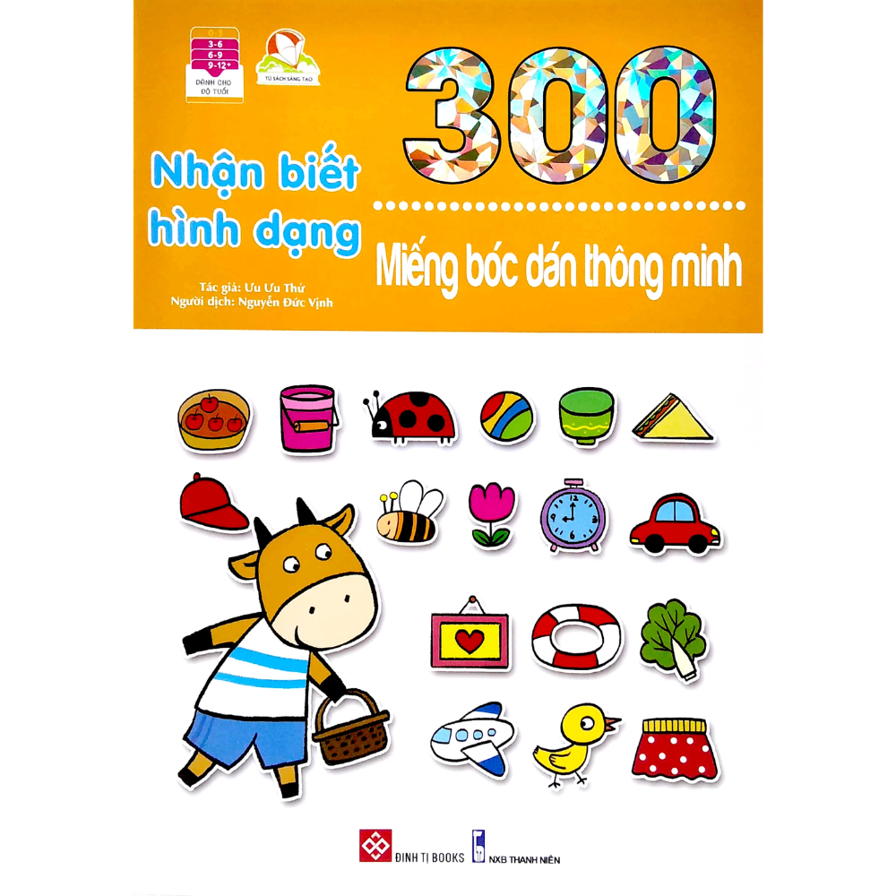 Combo 300 Miếng Bóc Dán Thông Minh (6 Cuốn)