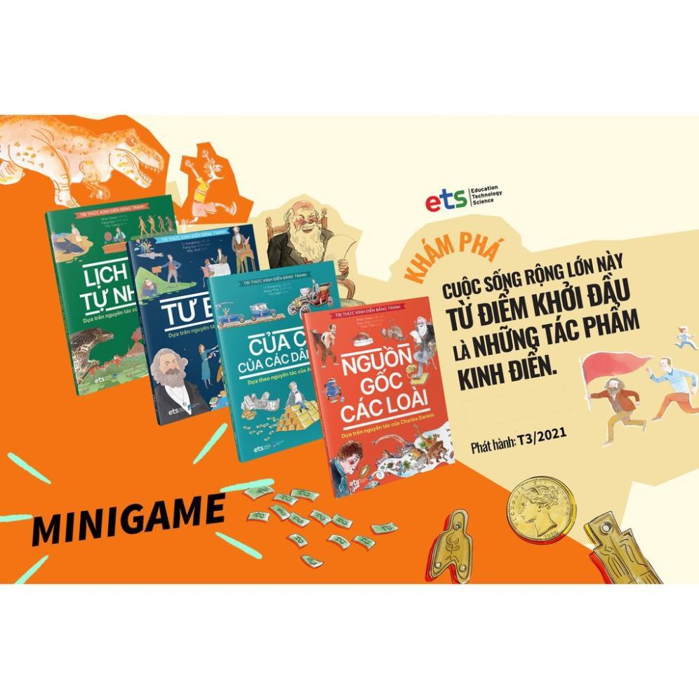Sách - Tri Thức Kinh Điển Bằng Tranh - Nguồn Gốc Các Loài