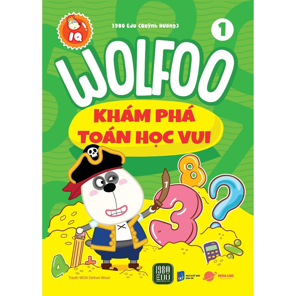 Sách - Combo 4 Cuốn WOLFOO Khám Phá Toán Học Vui