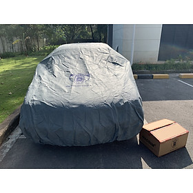 Bạt phủ ô tô chất liệu vải không dệt 3 lớp cao cấp thương hiệu MACSIM cho xe ô tô Volvo V40 -  màu ghi
