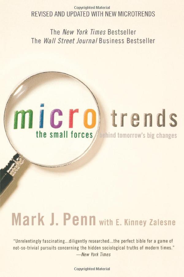 Microtrends: The Small Forces Behind Tomorrow