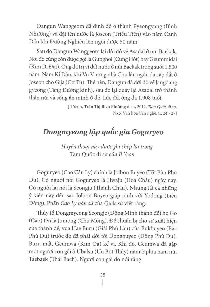 Hợp Tuyển Văn Học Dân Gian Hàn Quốc