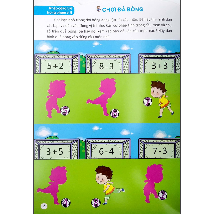 Bóc Dán Hình Thông Minh Phát Triển Khả Năng Tư Duy Toán Học IQ EQ CQ (5-6 Tuổi) - 198 Sticker (Quyển 3)