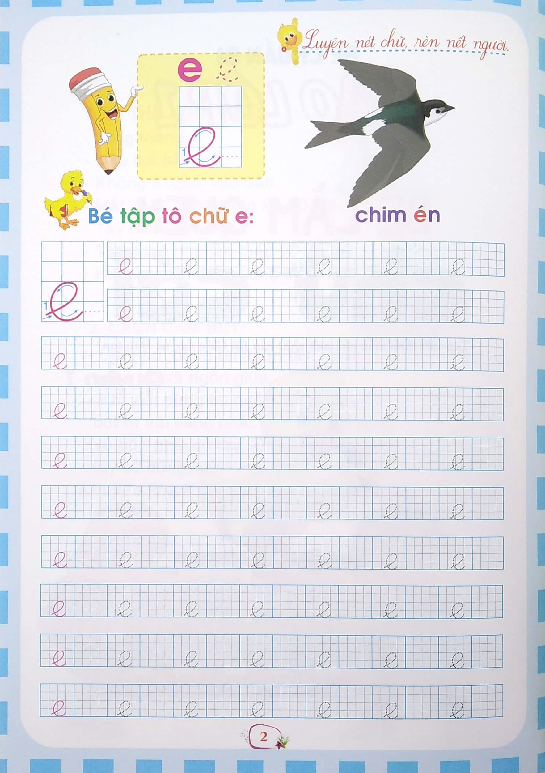 Bé Chuẩn Bị Vào Lớp 1 - Bé Làm Quen Chữ Cái 1 (Tái Bản 2021)
