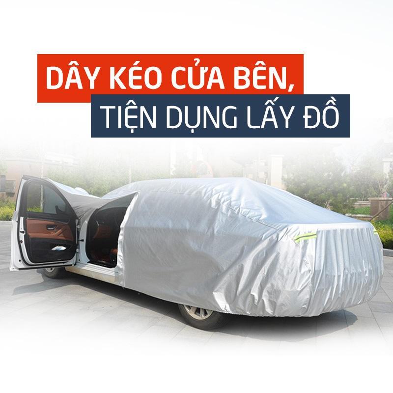 Bạt phủ xe hơi, bạt phủ xe ô tô dành cho xe bán tải Ford Ranger, Kia Sedona , vải dù Polyester Oxford Fabric -BPXML-MPV