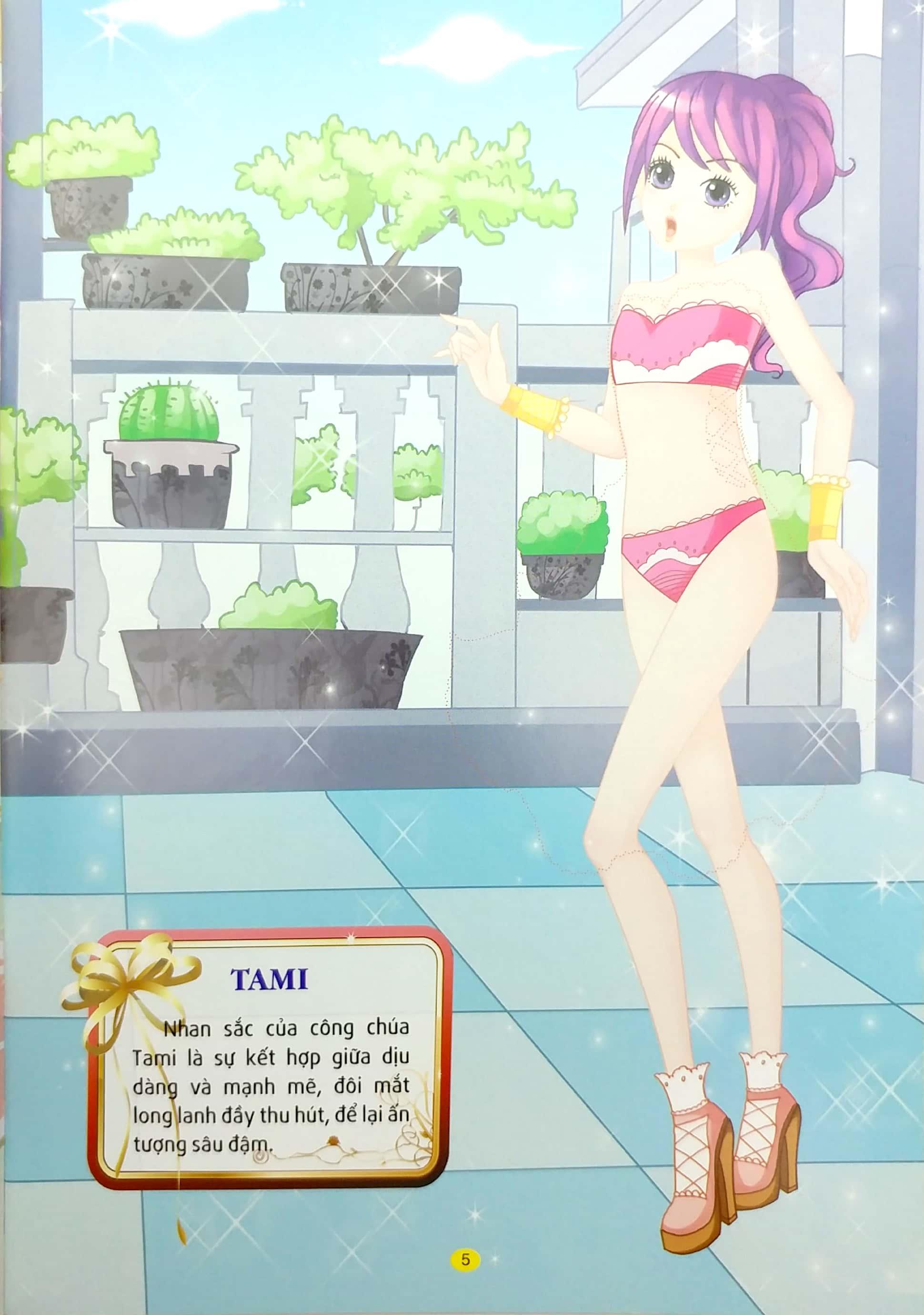 Princess Sticker - Dán Hình Công Chúa - Công Chúa Hoàn Mỹ