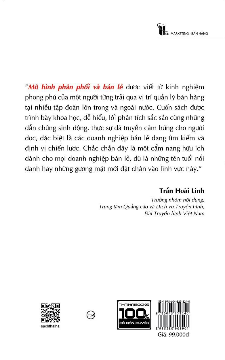 Mô Hình Phân Phối Và Bán Lẻ - Giải Pháp Cho Doanh Nghiệp Việt Nam (Tái Bản)