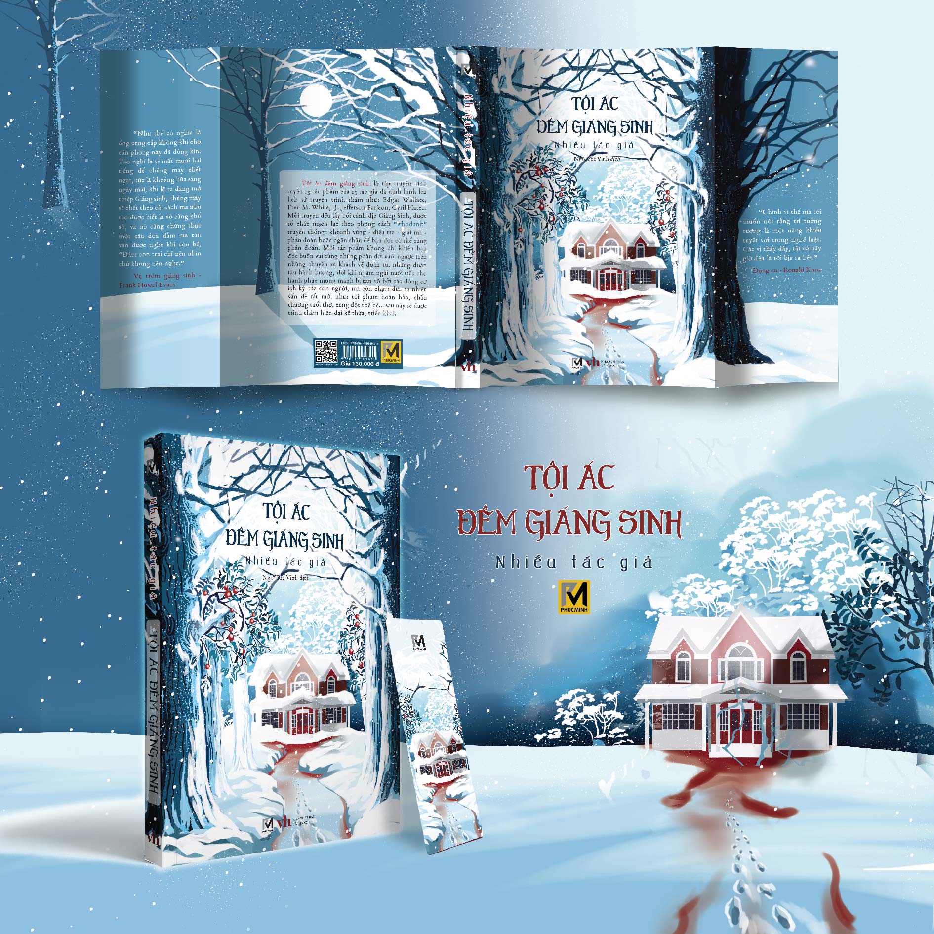 (Tặng kèm postcard dịch giả ký tặng) TỘI ÁC ĐÊM GIÁNG SINH - Nhiều tác giả – Ngô Thế Vinh dịch - Phúc Minh Books
