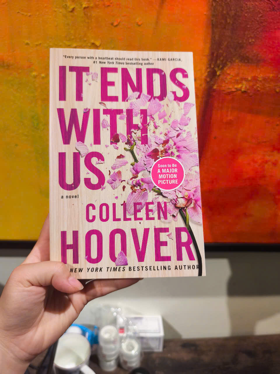 Sách - It Ends with Us by Colleen Hoover - Romance/ Fiction in English