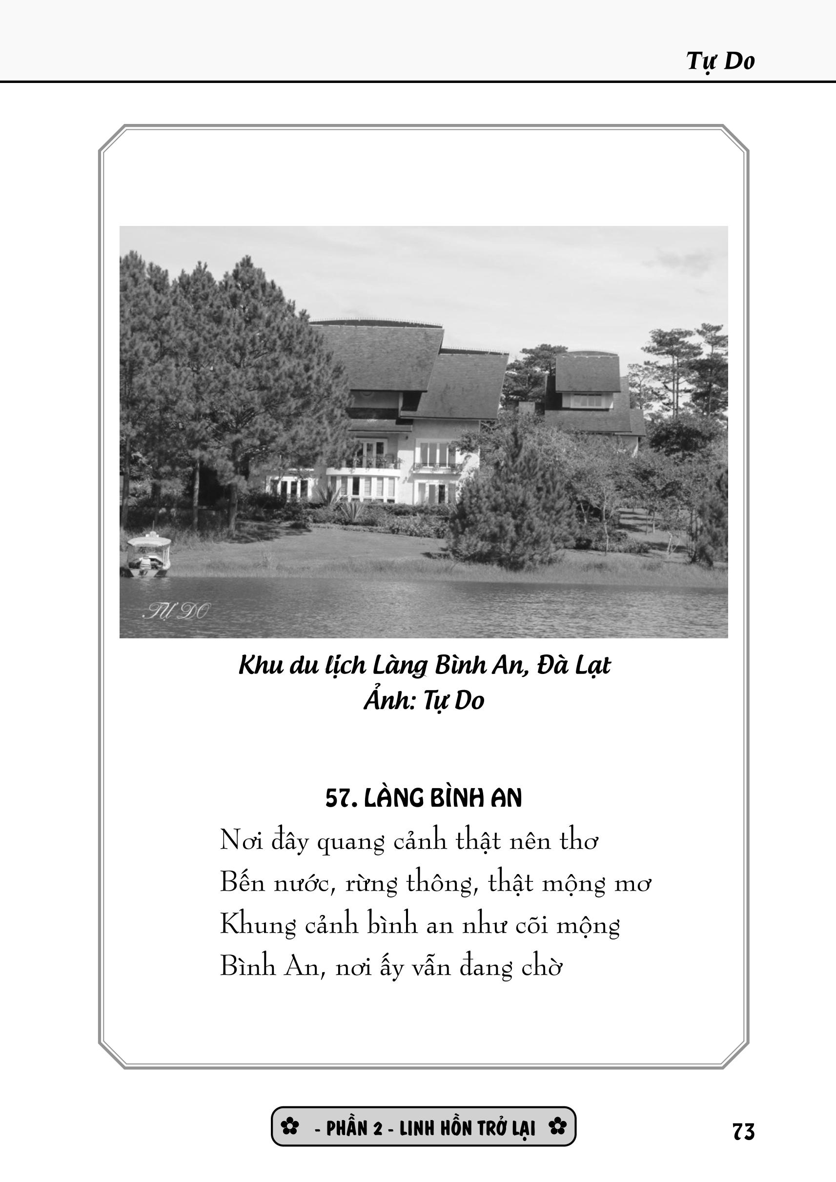 Tập Thơ Linh Hồn Trở Lại - Tự Do