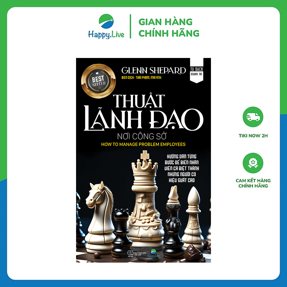Bộ sách Thăng tiến công sở - Lãnh đạo vươn xa (Gồm 4 cuốn) - Happy Live