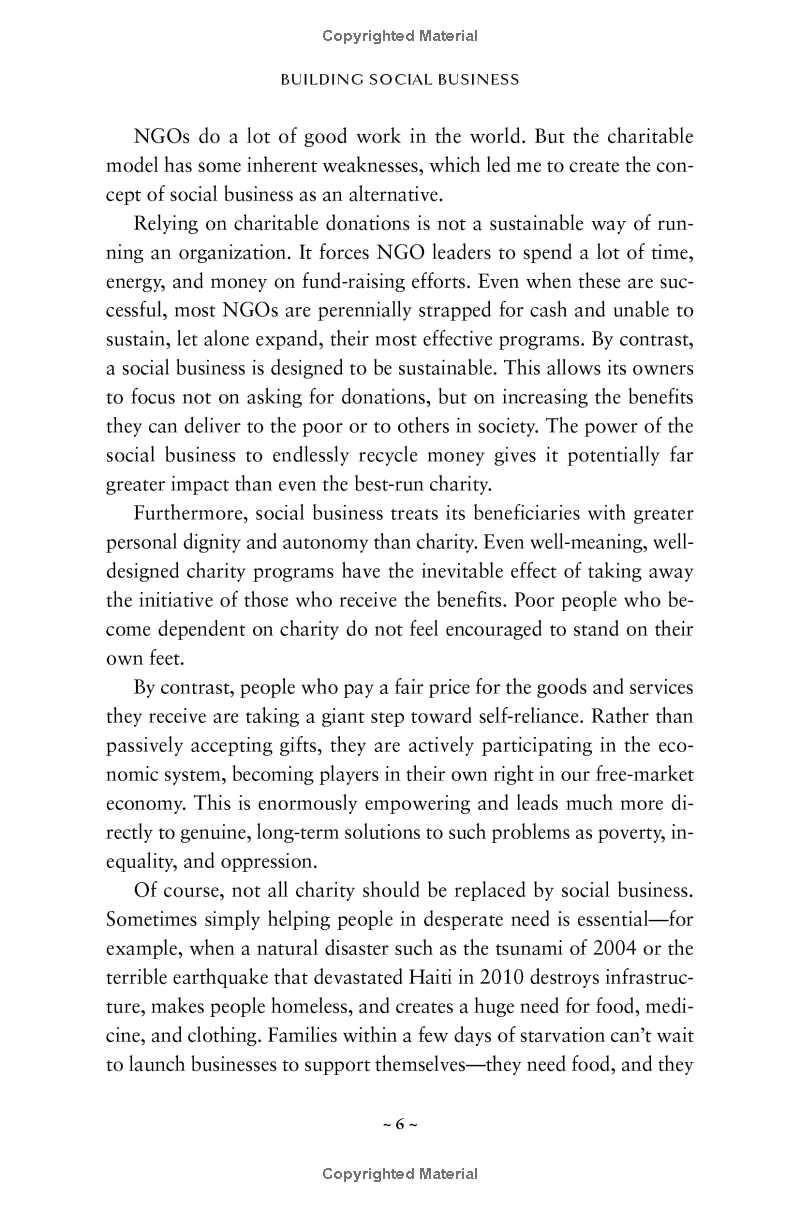 Building Social Business: The New Kind Of Capitalism That Serves Humanity