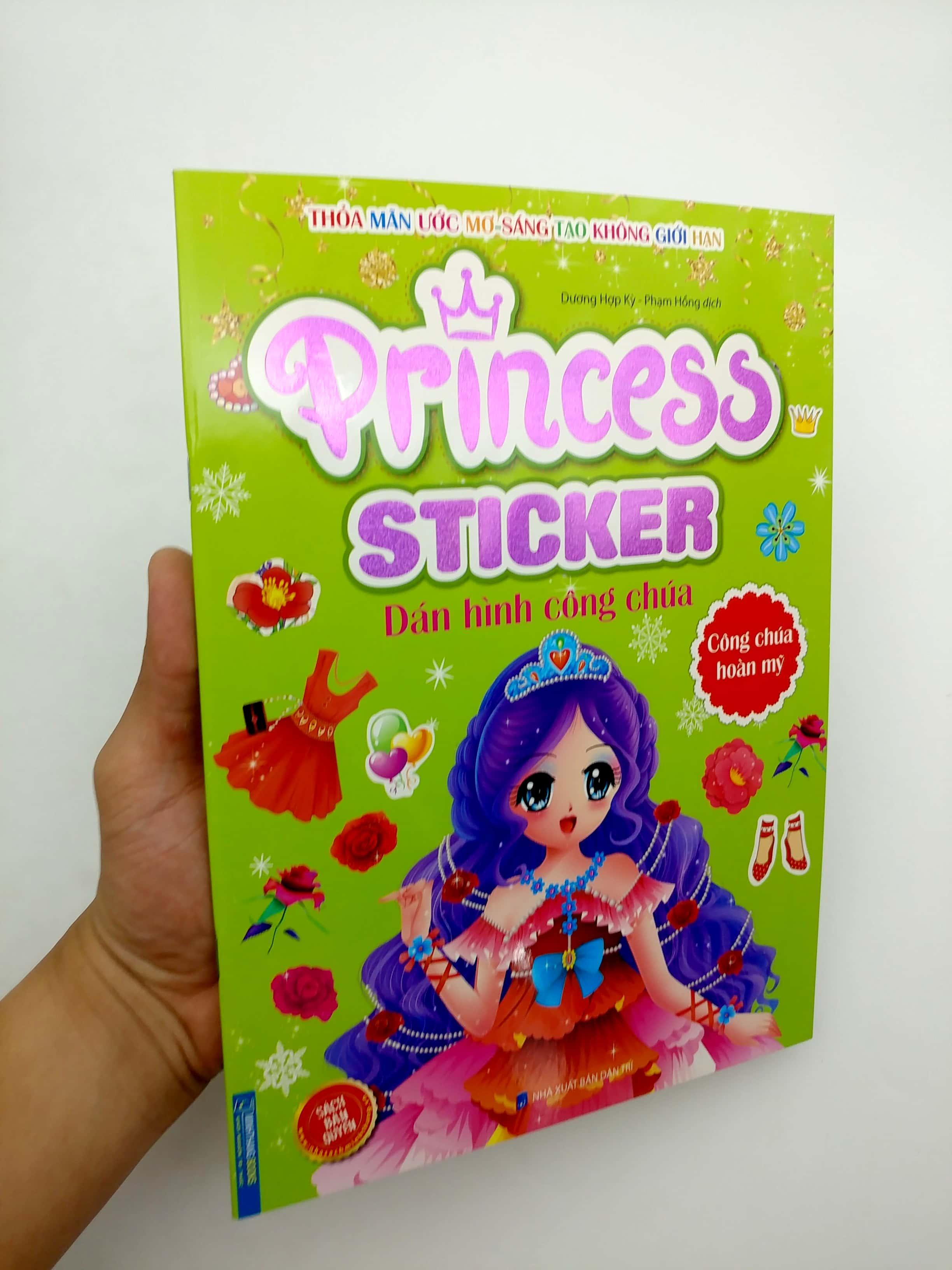 Princess Sticker - Dán Hình Công Chúa - Công Chúa Hoàn Mỹ