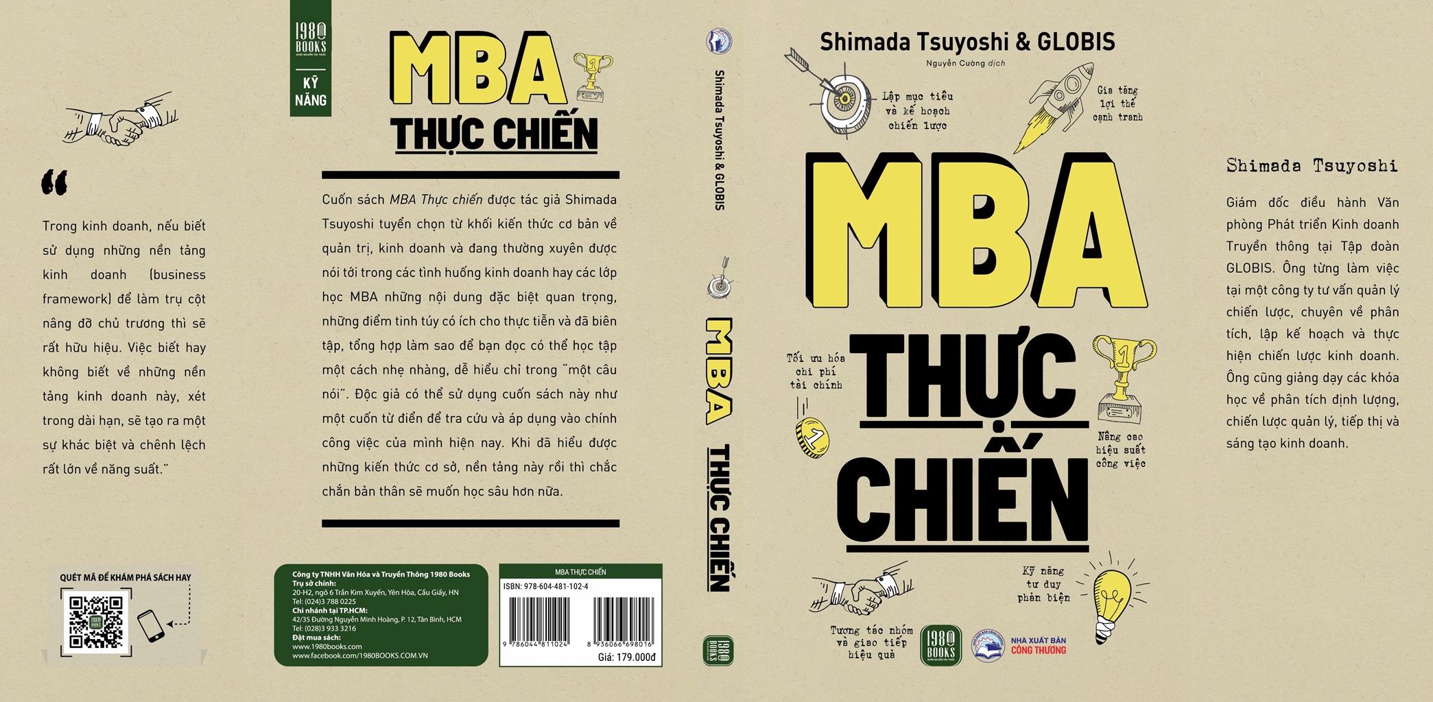 Sách - MBA Thực Chiến - Shimada Tsuyoshi & GLOBIS