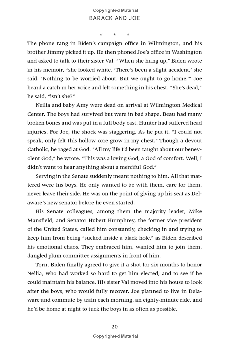 Barack And Joe: The Making Of An Extraordinary Partnership