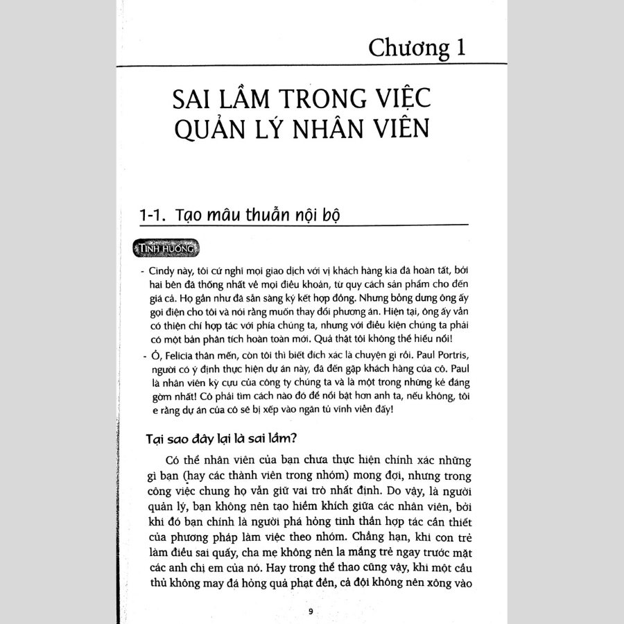 Cạm Bẫy Trong Quản Lý