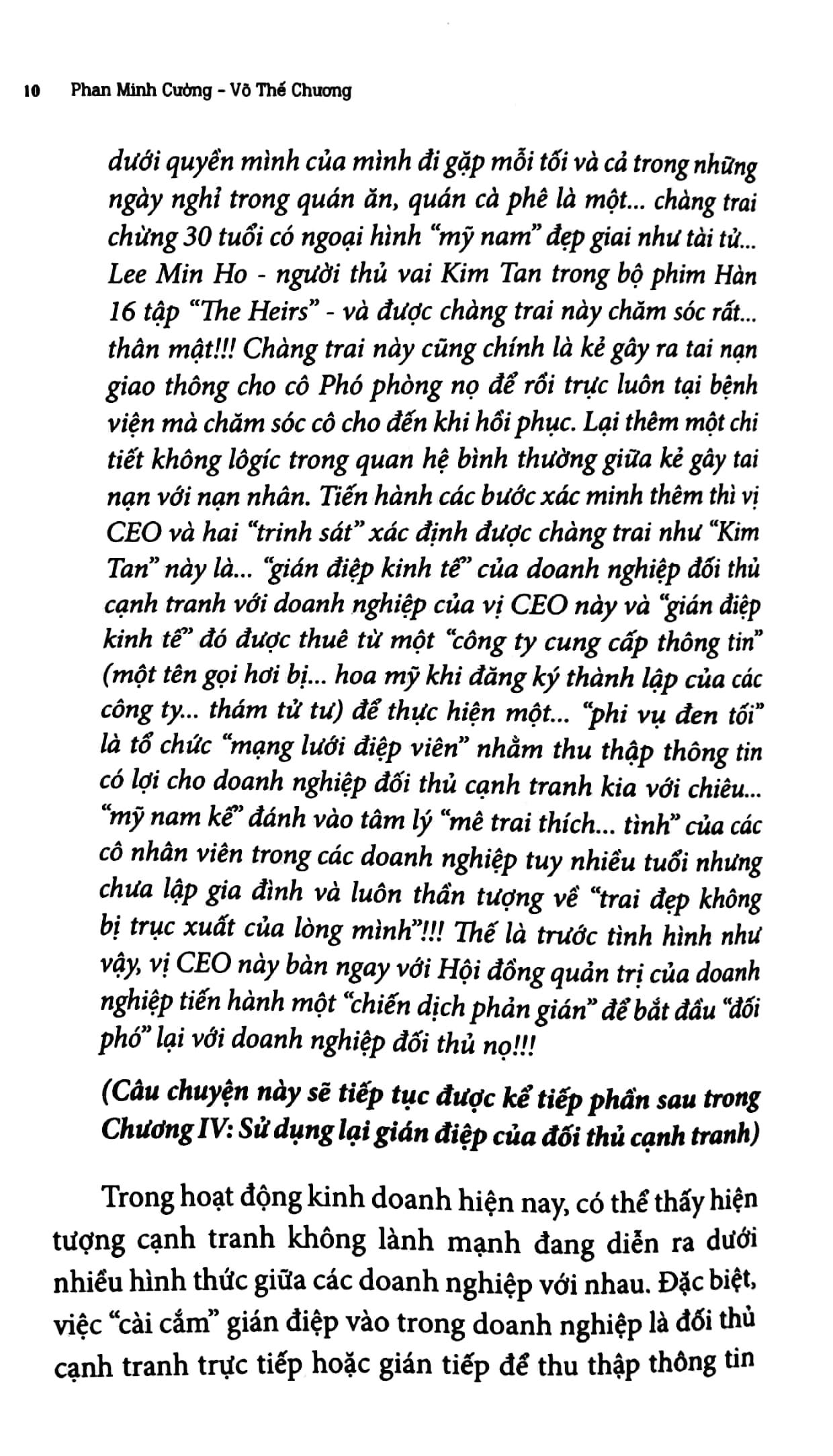 Sổ Tay CEO – Phòng Chống Gián Điệp Trong Doanh Nghiệp