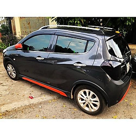 ốp trang trí nẹp chân kính dành cho xe VINFAST FADIL inox cao cấp