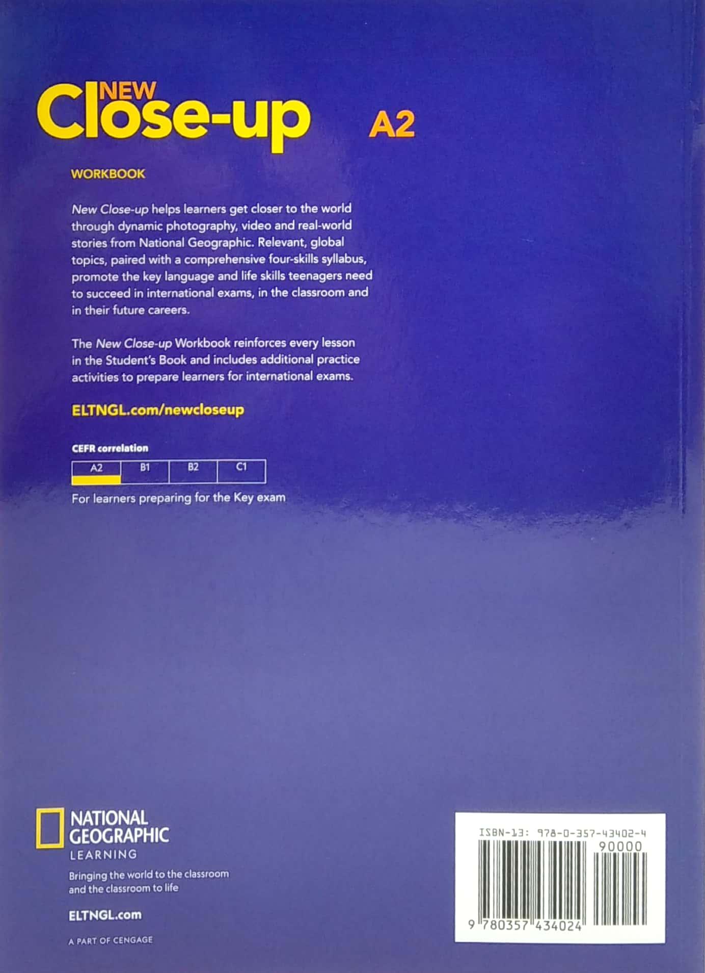 New Close-up A2: Workbook 3rd Edition