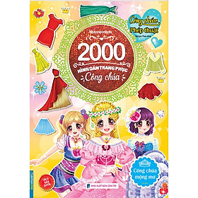 2000 Hình Dán Trang Phục Công Chúa - Công Chúa Mộng Mơ