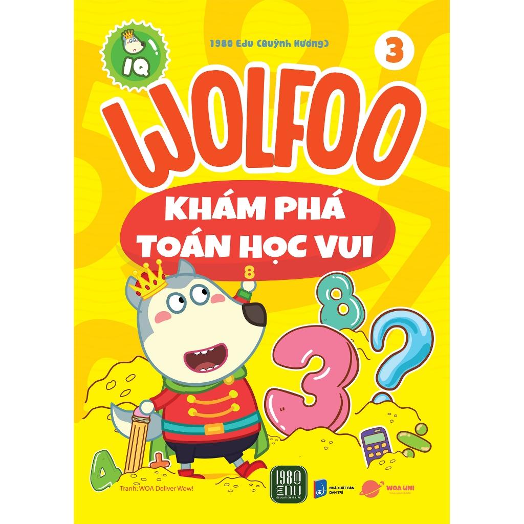 Sách - Combo 4 Cuốn WOLFOO Khám Phá Toán Học Vui
