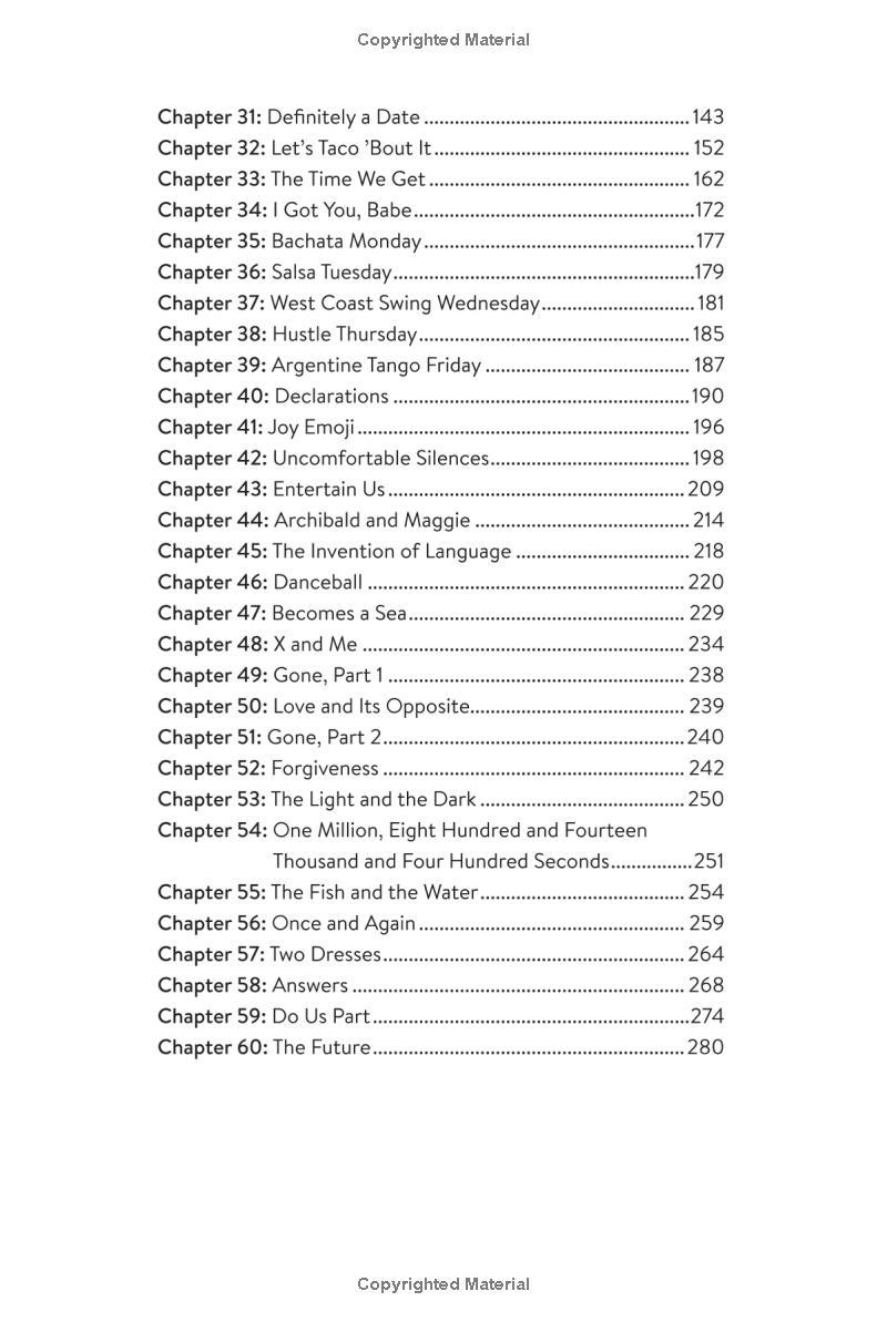 Instructions For Dancing: The Number One New York Times Bestseller