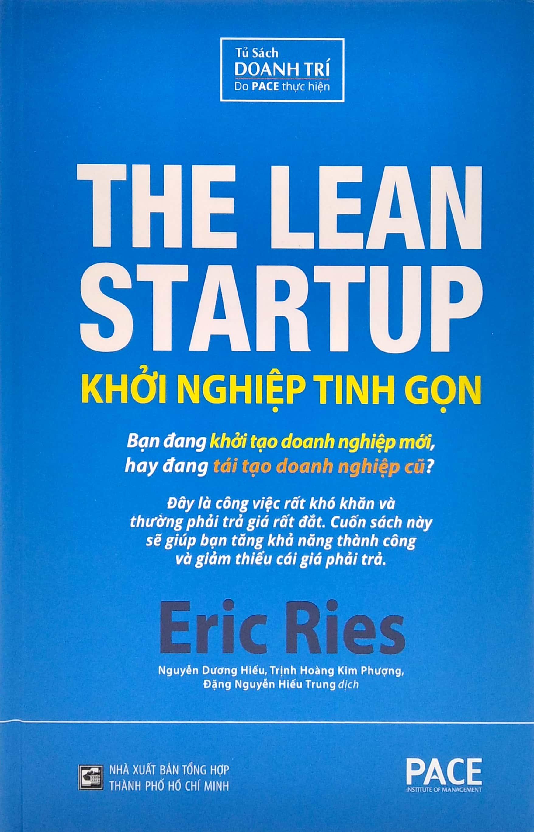 Khởi Nghiệp Tinh Gọn (The Lean Startup) (Tái Bản)