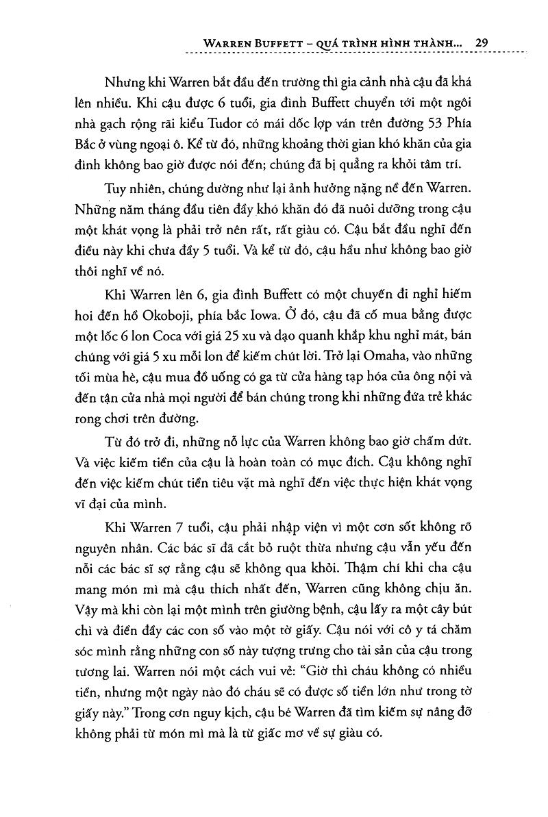 Warren Buffett - Quá Trình Hình Thành Một Nhà Tư Bản Mỹ (Tái Bản)